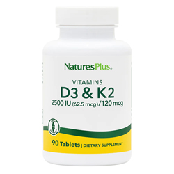 Vitamin D3 2500IU+  K2 1200mcg